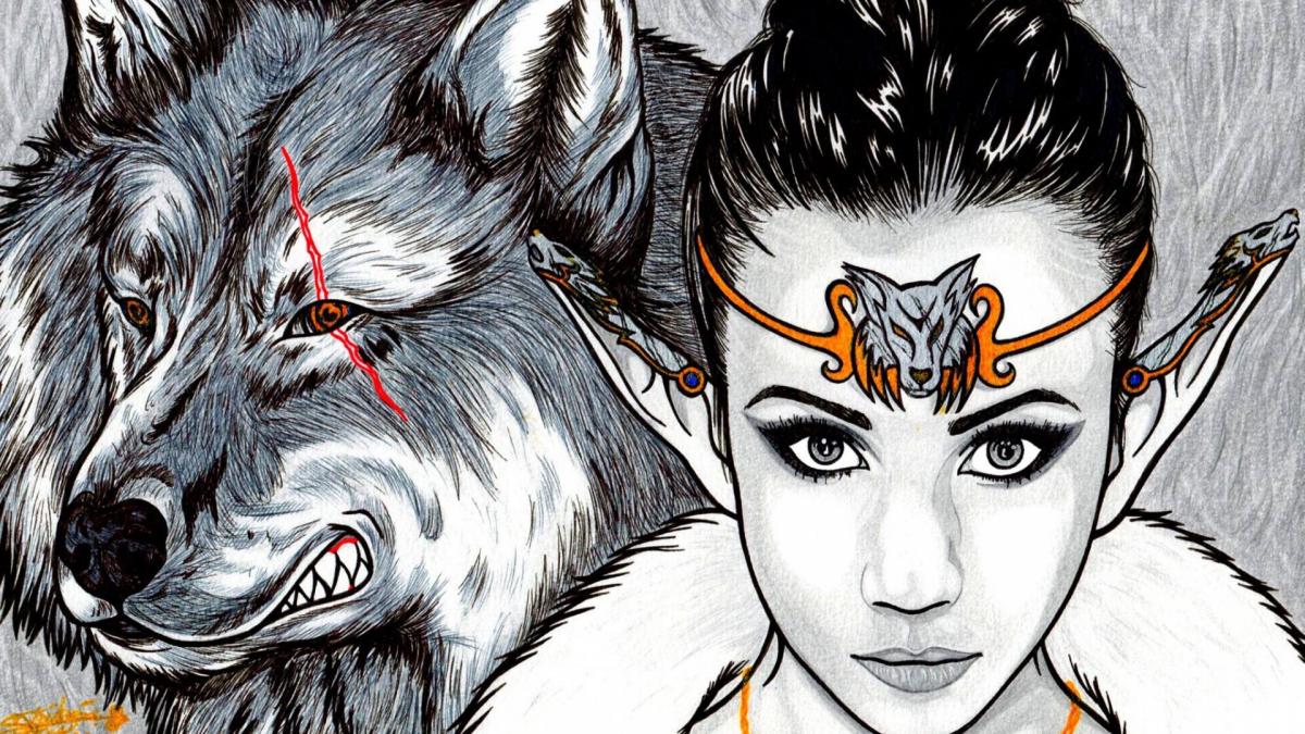 Marina Princesse Elfe des Loups