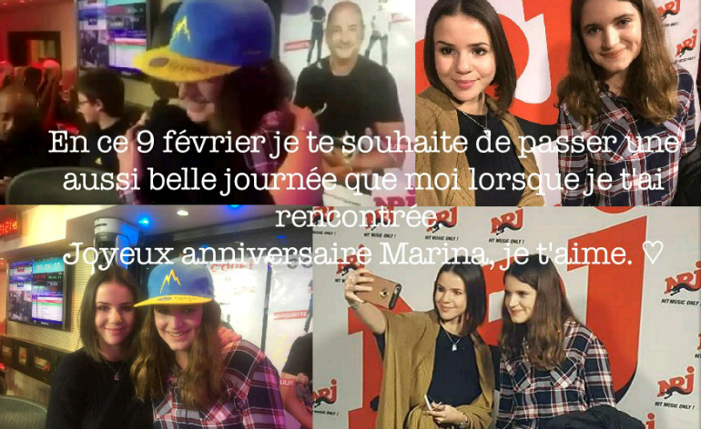 Message n°1 pour les 19 ans de Marina