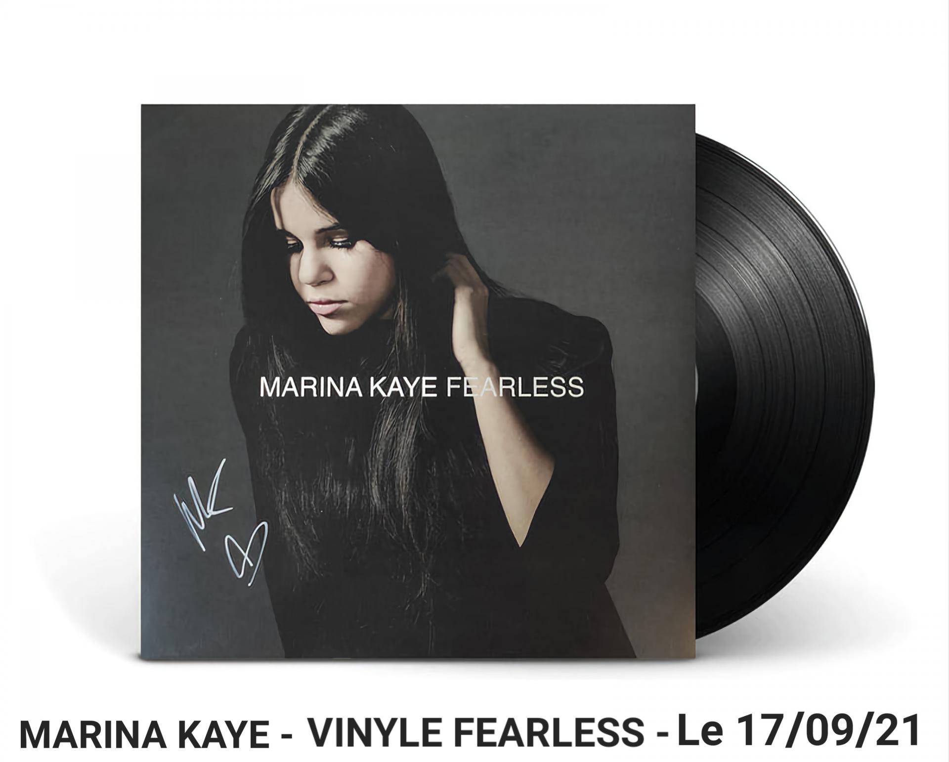 Vinyle Fearless dédicacé