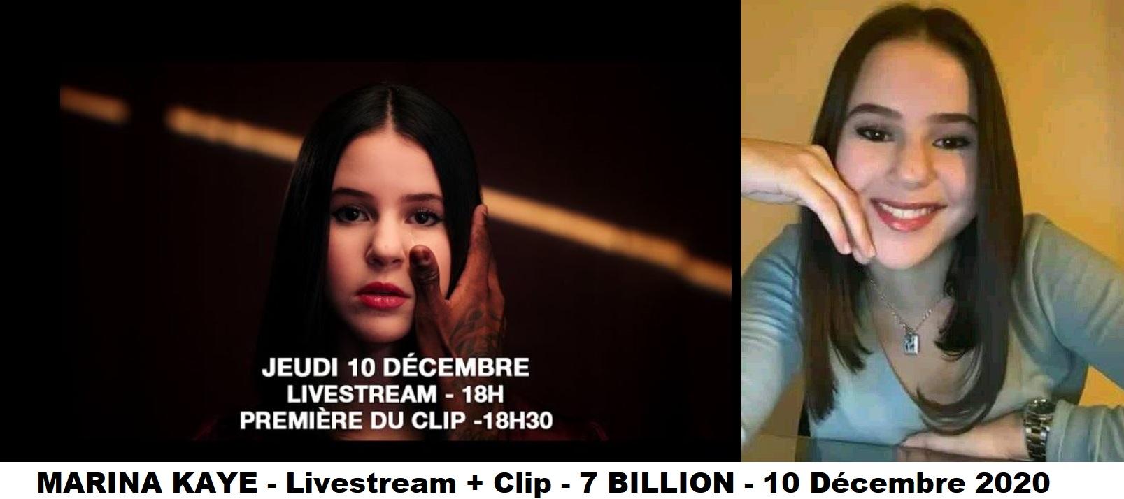 Livestream + Nouveau Clip - 7 Billion