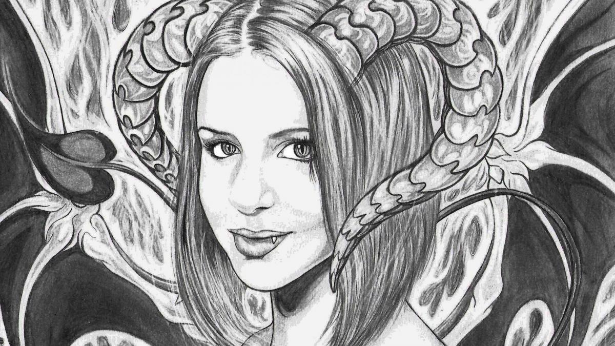 Dessin de Stéphane Doré (Dancing With The Devil)