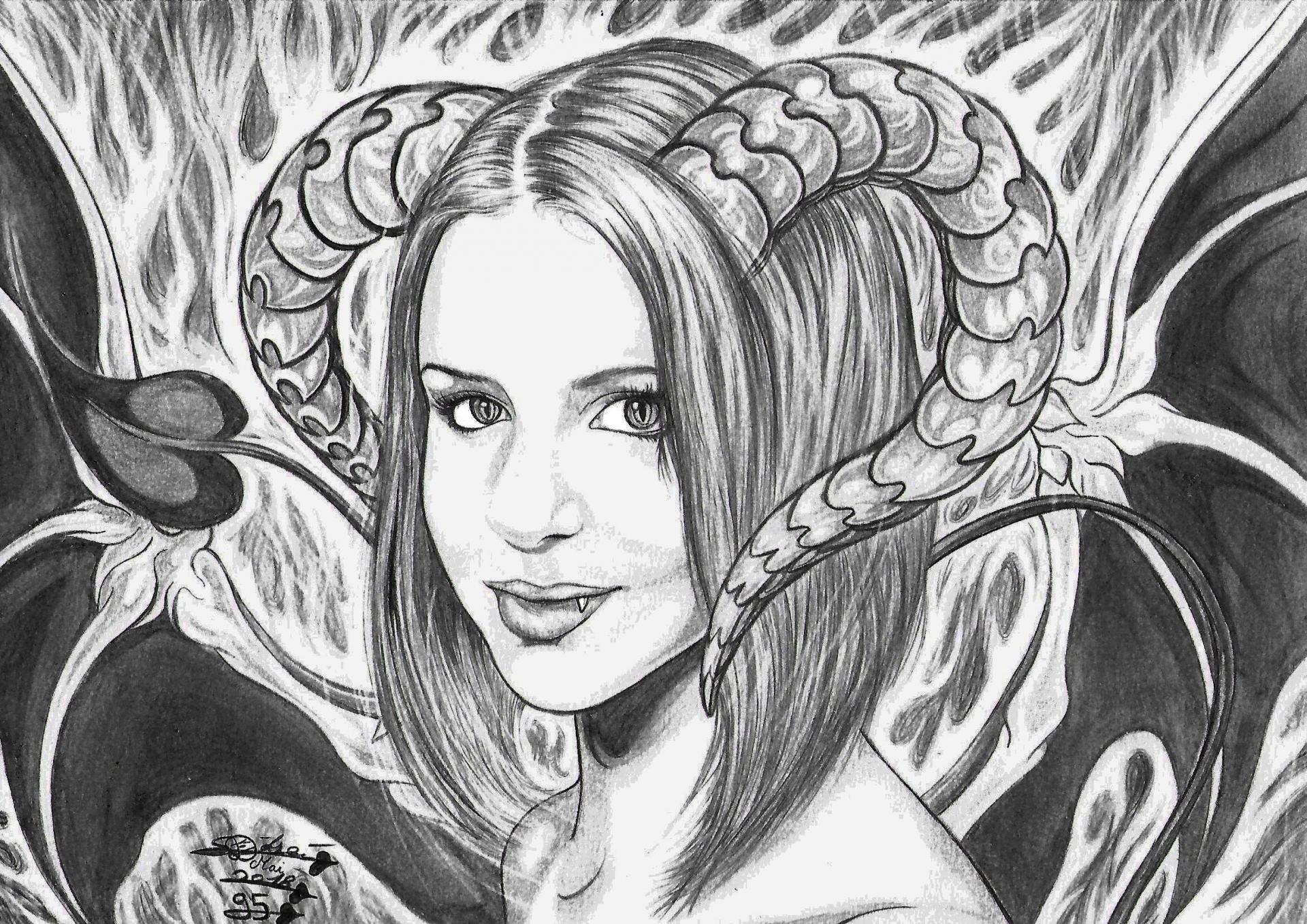 Dessin de Stéphane Doré (Dancing With The Devil)